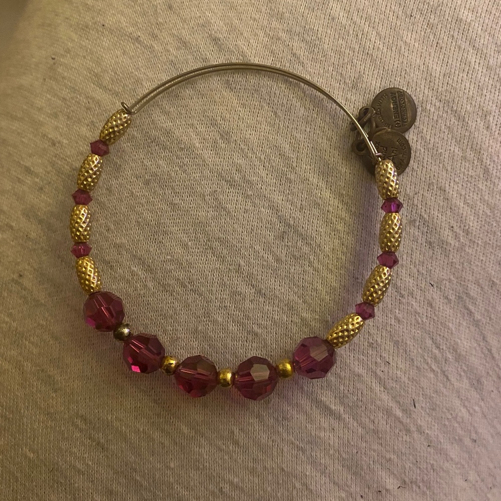 Swarovski bracelet hot pink